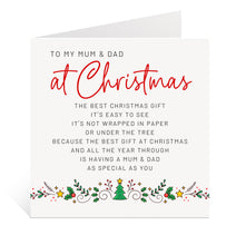 Load image into Gallery viewer, Mum &amp; Dad Christmas Card
