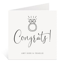 Load image into Gallery viewer, Congrats on your Engagement Card
