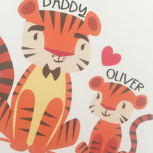 Load image into Gallery viewer, Tiger Father&#39;s Day Card
