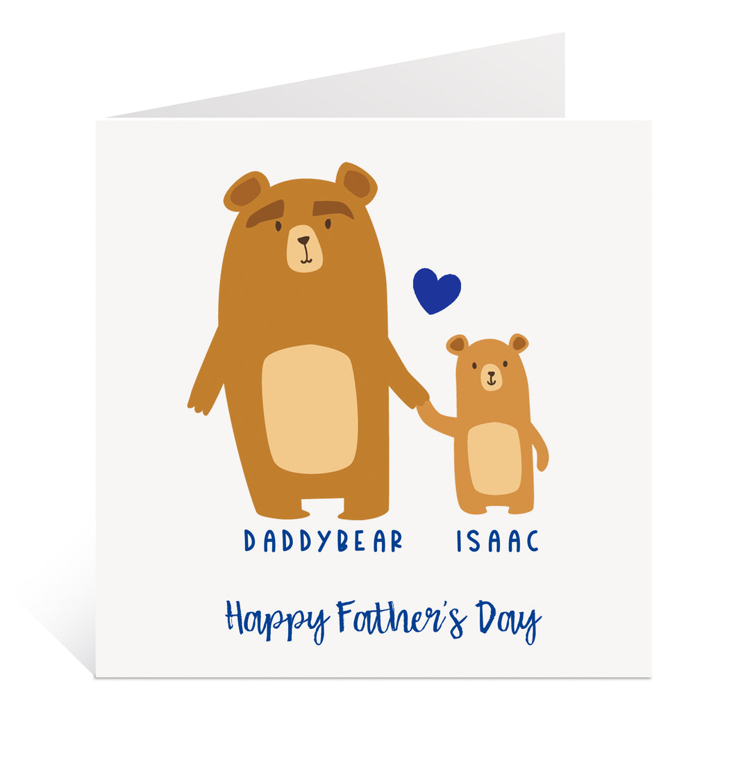 Daddybear Father's Day Card