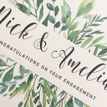 Load image into Gallery viewer, Greenery Engagement Card

