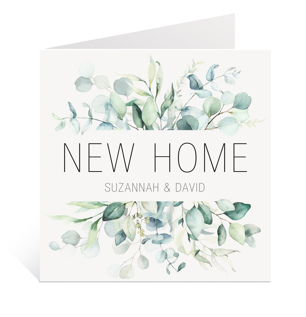 Eucalyptus New Home Card