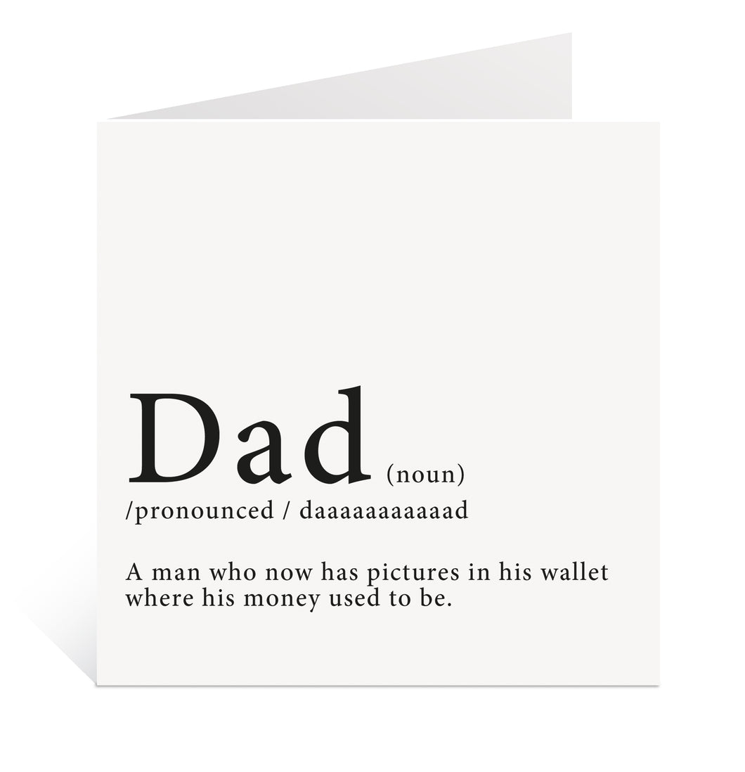 Funny Card for Dad
