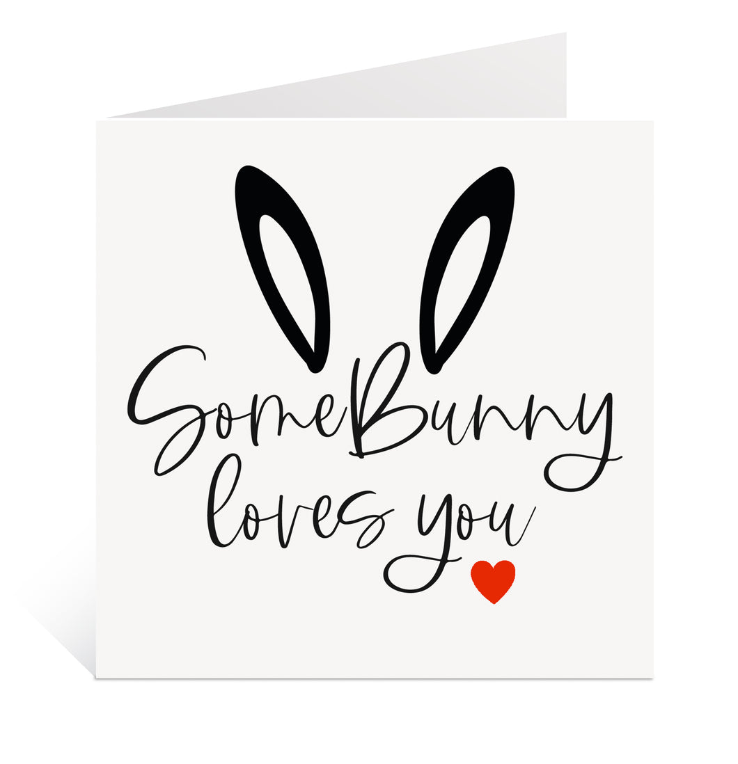 Romantic Easter Card