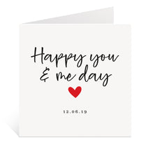 Load image into Gallery viewer, Happy You &amp; Me Day Card
