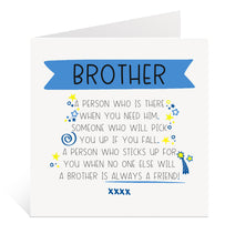 Load image into Gallery viewer, Brother Birthday Card
