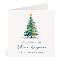 Load image into Gallery viewer, Christmas Thank You Card
