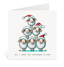 Load image into Gallery viewer, Love Ewe Christmas Card
