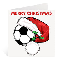 Load image into Gallery viewer, Football Christmas Card
