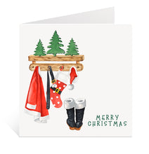 Load image into Gallery viewer, Fun Santa Card
