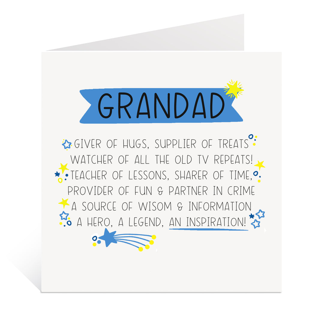 Card for Grandad