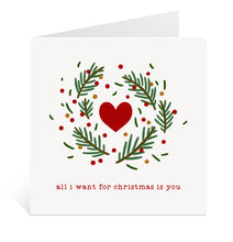 Load image into Gallery viewer, Romantic Christmas Card
