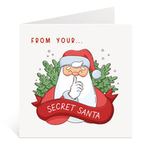 Load image into Gallery viewer, Secret Santa Card
