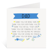Load image into Gallery viewer, Dad Thank You Card
