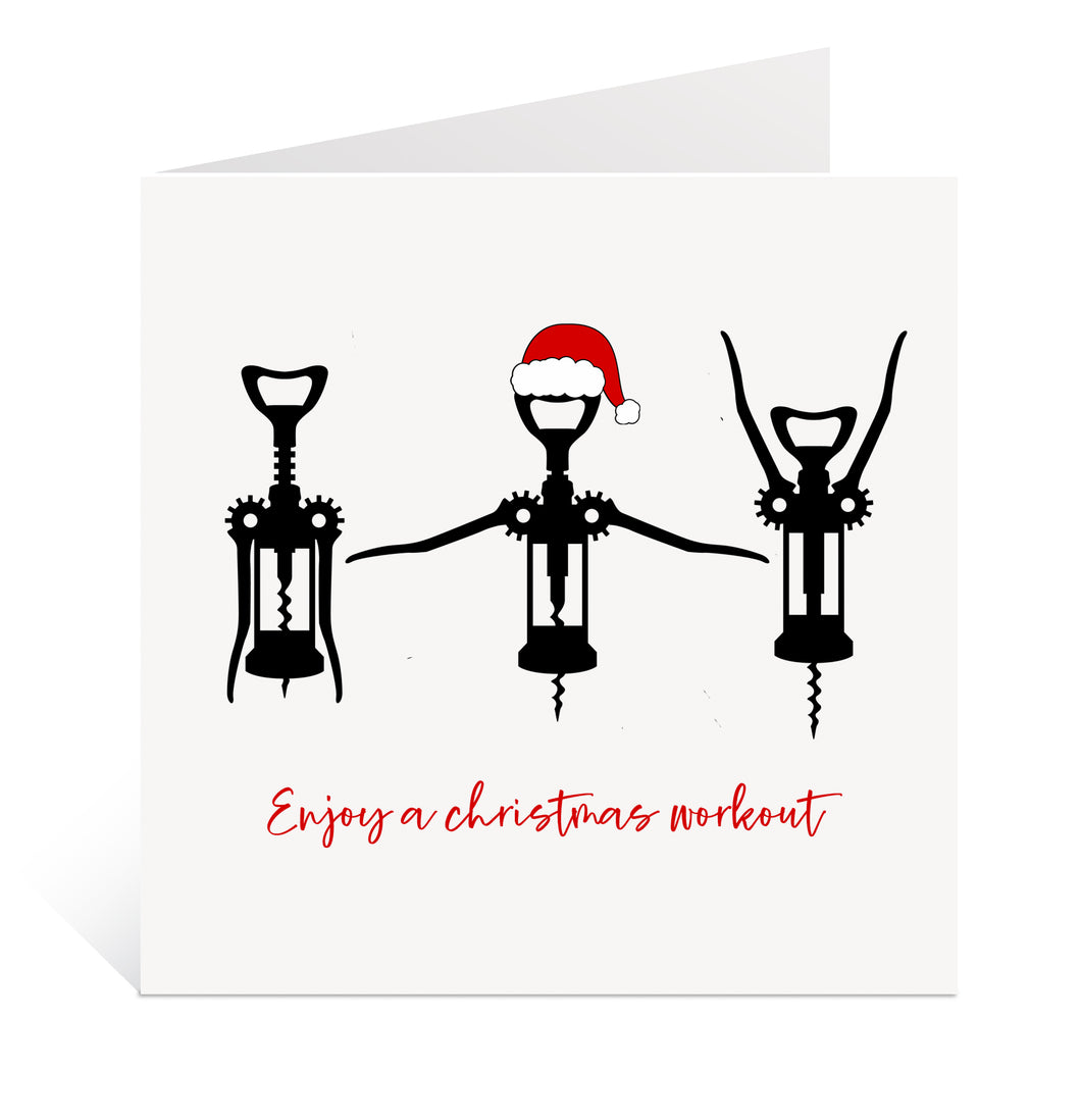 Christmas Workout Card