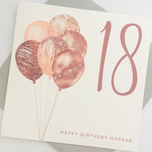 Load image into Gallery viewer, 18th Birthday Card for Her
