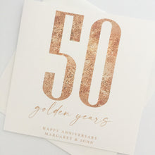 Load image into Gallery viewer, 50th Wedding Anniversary Card
