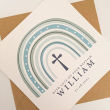 Load image into Gallery viewer, Boys Baptism Card
