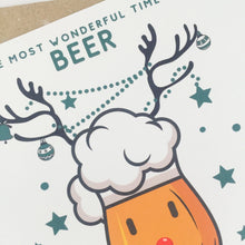 Load image into Gallery viewer, Beer Lover Christmas Card
