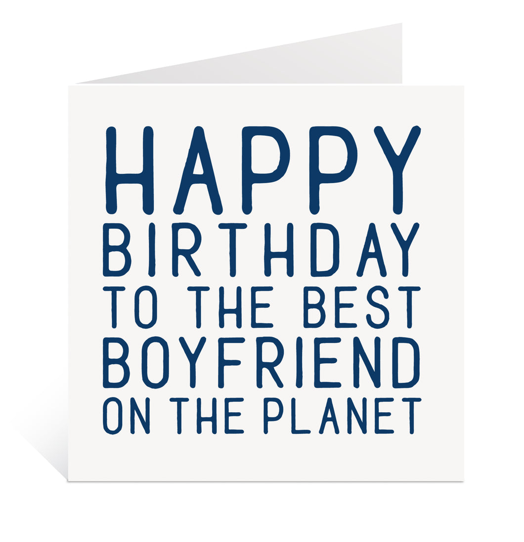 Boyfriend Birthday Card