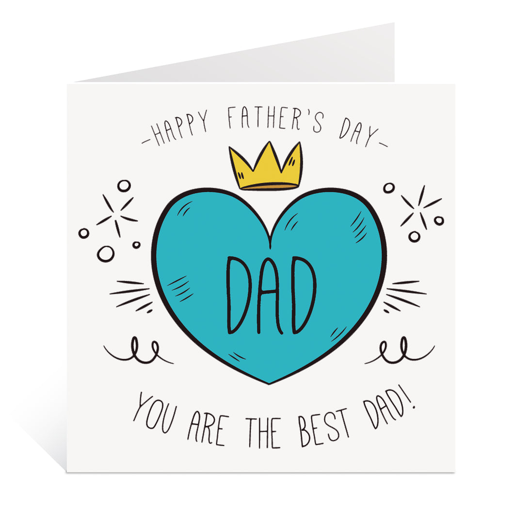 Best Dad Father's Day Card