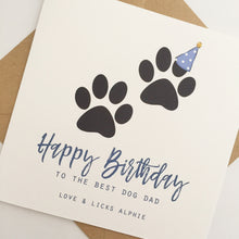 Load image into Gallery viewer, Dog Dad Birthday Card
