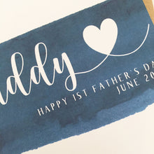Load image into Gallery viewer, 1st Father&#39;s Day Card
