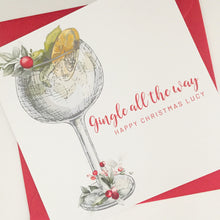 Load image into Gallery viewer, Gin Christmas Card
