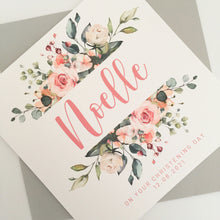 Load image into Gallery viewer, Girls Christening Card
