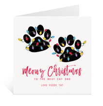 Load image into Gallery viewer, Christmas Card from the Cat
