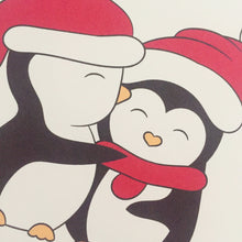 Load image into Gallery viewer, Cute Penguin Christmas Card
