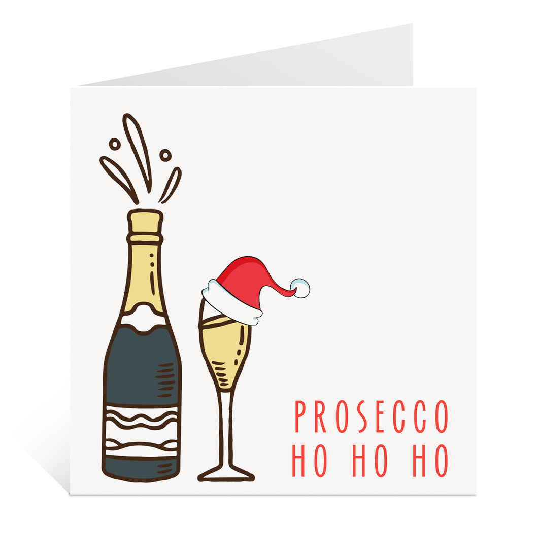 Prosecco Christmas Card