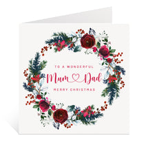 Load image into Gallery viewer, Christmas Card for Mum and Dad
