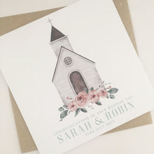 Load image into Gallery viewer, Church Wedding Day Card

