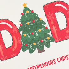 Load image into Gallery viewer, Treemendous Dad Christmas Card
