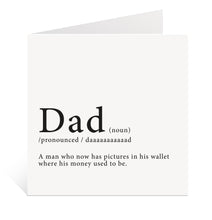 Load image into Gallery viewer, Funny Card for Dad
