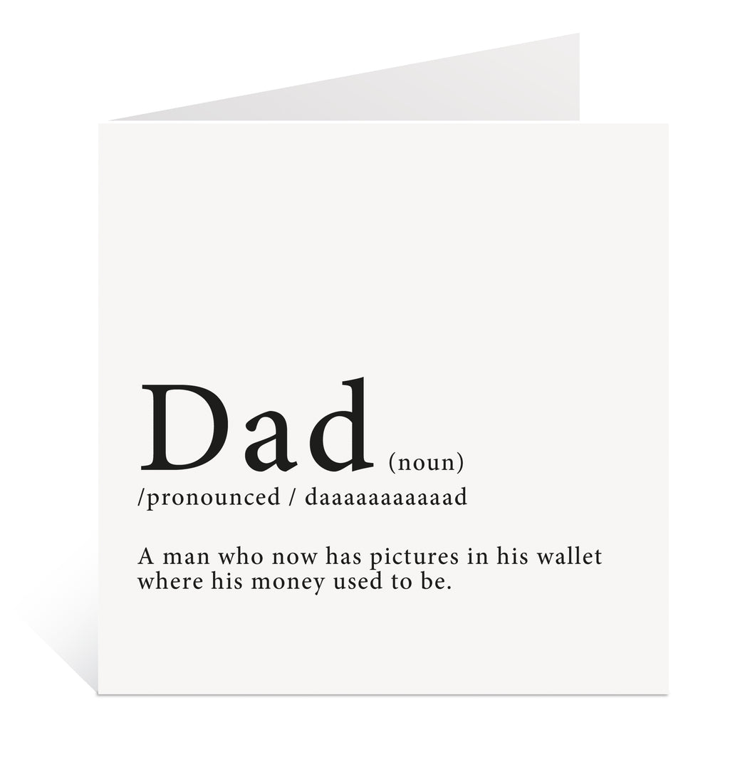 Funny Card for Dad
