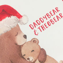 Load image into Gallery viewer, Daddybear Christmas Card
