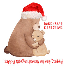 Load image into Gallery viewer, Daddybear Christmas Card
