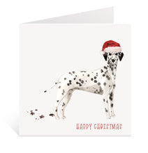Load image into Gallery viewer, Dalmatian Christmas Card
