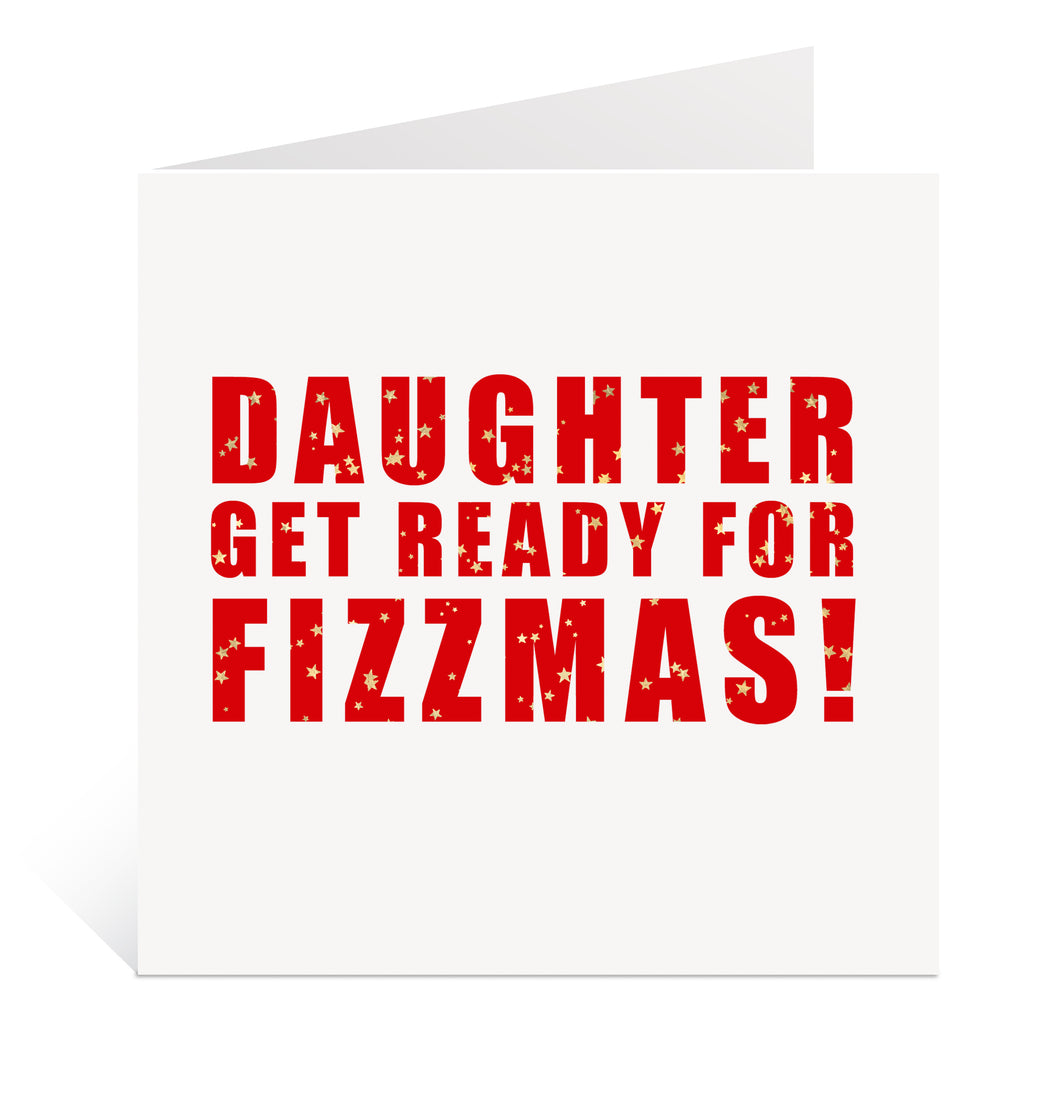 Fun Daughter Christmas Card