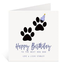 Load image into Gallery viewer, Dog Dad Birthday Card
