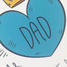 Load image into Gallery viewer, Best Dad Father&#39;s Day Card
