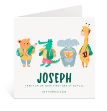 Load image into Gallery viewer, First Day of School Card
