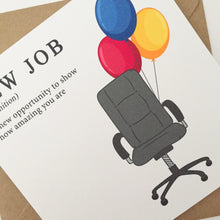 Load image into Gallery viewer, Funny New Job Card
