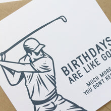 Load image into Gallery viewer, Funny Golf Birthday Card
