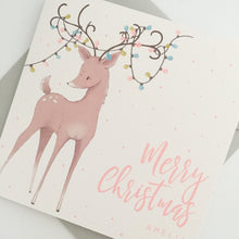 Load image into Gallery viewer, Pretty Pink Christmas Card
