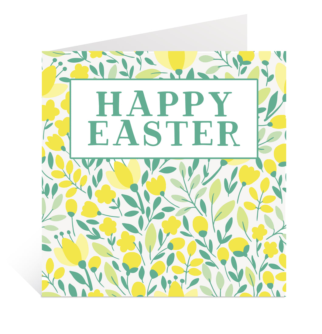 Floral Easter Card