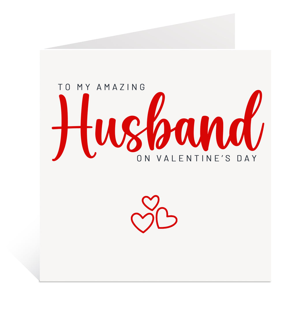 Husband Valentine Card