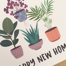 Load image into Gallery viewer, House Plant New Home Card
